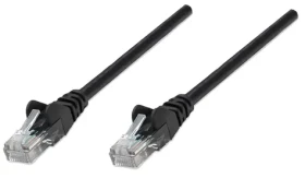 Intellinet černá / Patch kabel / Cat6 U/UTP / 5 m / RJ45-RJ45 (343350)