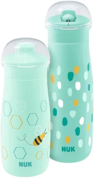 NUK Sada lahví na pití / 300-450 ml / od 9 měsíců / zelená (10255012)