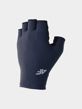 Unisex cyklistické rukavice 4FSS23AFGLU057 tmavě modré 4F