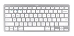 Trust BASICS stříbrná / Bezdrátová klávesnice / membránová / Bluetooth / US Layout (24651)