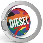 Diesel Držák telefonu Ring Pride Camo barevný / Držák telefonu / Prstenec / Univerzální (44336)