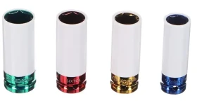 SIXTOL MECHANIC IMPACT 2 / Rázové hlavice / 1/2" / 4ks (SX1269)