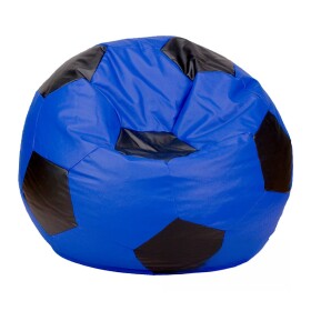 FRONTI Sedací vak - míč 80 cm - modrá + černá