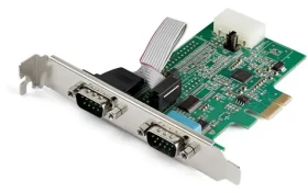 StarTech PCIe karta 2x sériový RS-232 / Řadič / PCIe x1 / Asix AX99100 / 16950 UART (PEX2S953)