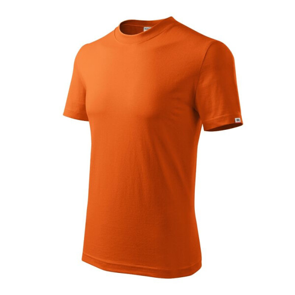 Základní unisex tričko (oranžové (štítek značky)) 4XL