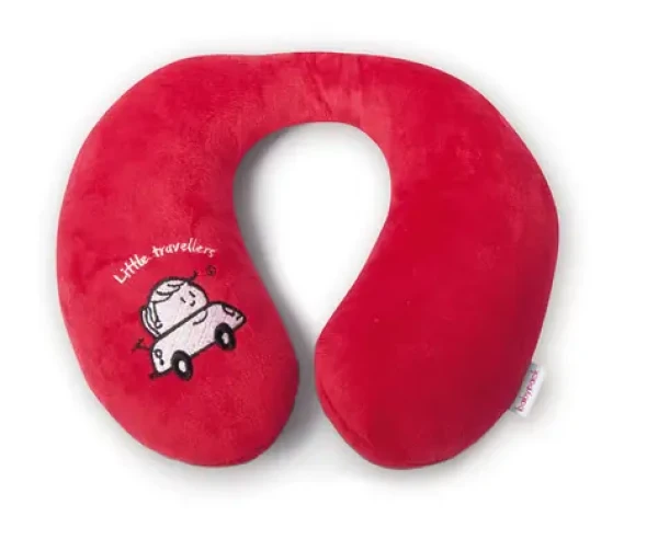 Babypack Cestovní polštář do auta, červený _ (BP001RED)