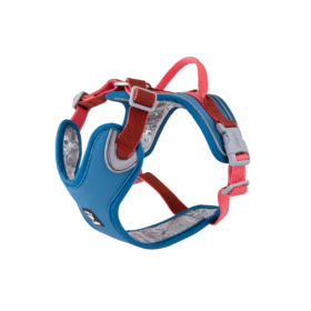 Postroj Weekend Warrior Warming světle modrý, Hurtta Postroje Velikost: 45-60 cm