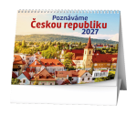 Stolní kalendář 2027 Baloušek Poznáváme Českou republiku
