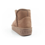 D.Franklin snow boots women winter fashion fur insulated boots brown kotníkové boty dámské 38