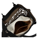 Moderní dámská kabelka na rameno Margita, černá