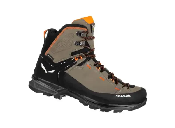 Salewa Mountain Trainer Mid GTX pánské trekové boty Brown Bungee Cord/Black EU