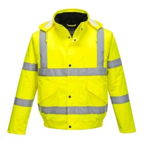 Portwest Bunda Hi-Vis S463 bomber zimní výstražná s reflexními pruhy