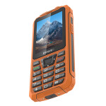 EVOLVEO StrongPhone Z6, vodotěsný odolný Dual SIM telefon, oranžový