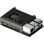 Joy-it RB-MULTIMEDIACASE01 SBC skříň Vhodné pro (vývojové sady): Raspberry Pi snímatelný kryt GPIO, včetně aktivního chl