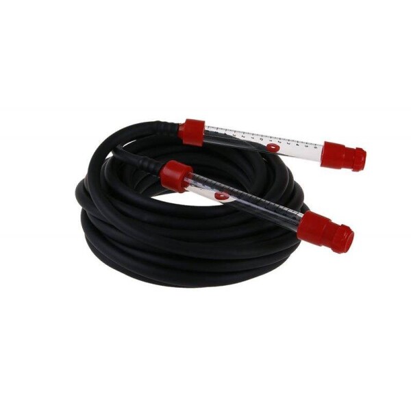 Vodováha hadicová skleněná, komplet 10 m