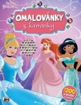 Disney Princezny - Omalovánky s kamínky