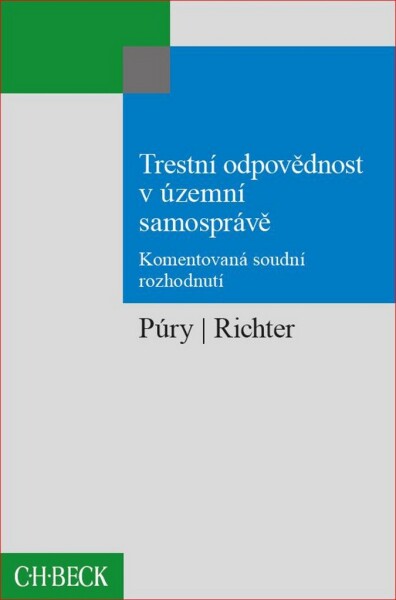 Trestní odpovědnost územní samosprávě