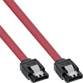 InLine SATA III kabel červená / SATA kabel / 6 Gbit/s / 0,5 m (27305)
