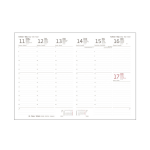 Týdenní diář 2026 Karton P+P A5 - PASTELINI zelená