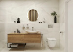 Wc s bidetem závěsné SAT Infinitio včetně prkénka softclose, zadní odpad SATINF011RREXPBFC SATINF011RREXPBFC