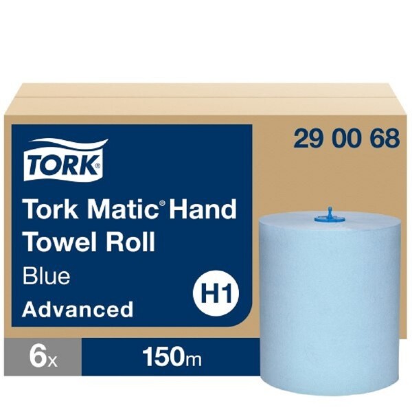 TORK 290068 Advanced papírové ručníky na roli MODRÉ (cena za 6 rolí) H1