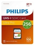 Philips SDXC 256GB / Paměťová karta / Class 10 / UHS-I U3 / V30 / A1 / čtení 100 MB/s (FM25SD65B/00)