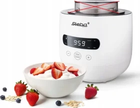 Steba JM 4 Ferment bílá / Jogurtovač / 20 W / regulace teploty 25-65 °C / 2 l a 1,3 l dóza