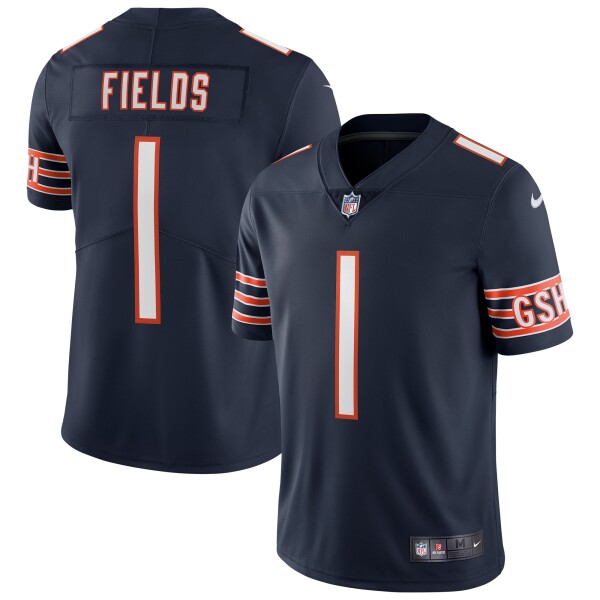 Nike Pánský dres Chicago Bears NFL Justin Fields #1 Vapor Limited Velikost: M