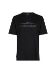 ICEBREAKER Wmns Merino 150 Tech Lite SS Rlxd Tee iceHer, Black (vzorek) velikost: S