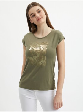 Orsay Khaki dámské tričko dámské