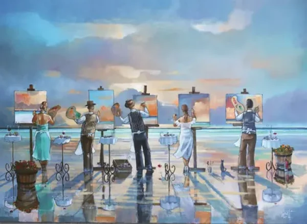 ANATOLIAN Puzzle Malování bouře