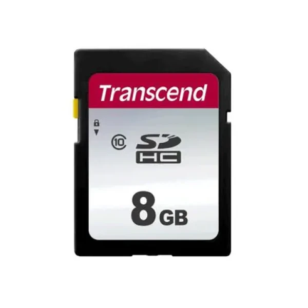 Transcend 300S 8GB / SDHC paměťová karta / Class 10 / R: 95MBps / W: 45MBps (TS8GSDC300S)