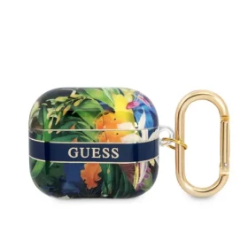 Guess TPU Flower Print Pouzdro pro Airpods 3 GUA3HHFLB
