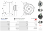 Alternátor FIAT DOBLO MULTIPLA 1.9 JTD