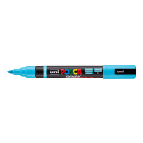 Posca popisovač PC-5BR, 1 - 4 mm, tyrkysová (71)