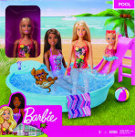 Barbie panenka a bazén - Mattel Barbie