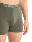 Pánské boxerky ICEBREAKER Mens Anatomica Boxers, Loden velikost: S