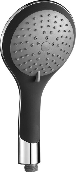 Eisl / Schuette Ruční masážní sprcha 5 režimů sprchování, průměr 115mm, černá/chrom BROADWAY (60760)