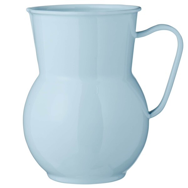 Ib Laursen Smaltovaný džbán Sky Blue, modrá barva