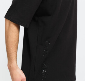 Pánské triko NM2186E - UB1 - Černá - Calvin Klein XL tmavě modrá