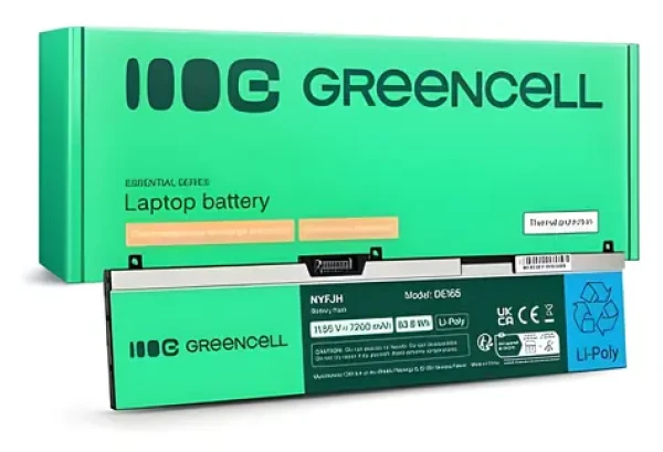 Green Cell NYFJH-6C / Baterie / Li-Pol / 7260mAh / pro Dell Precision 15 7530, 7540, 7740 (DE165)