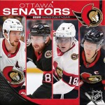 JF Turner Kalendář Ottawa Senators NHL 2026 Wall Calendar