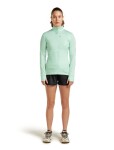 Dámská merino mikina ICEBREAKER Wmns 260 Quantum IV LS Zip, Mint velikost: M