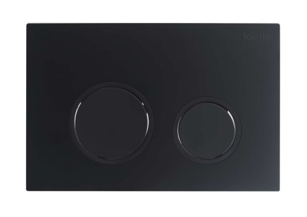 Kielle - Gemini New II Ovládací tlačítko splachování, matná černá 70230040