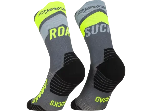 Dynafit Ultra Crew běžecké ponožky Cinder/Ultra Yellow vel. 43-46