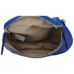 Stylová dámská koženková kabelko-ledvinka Ergitta new, modrá