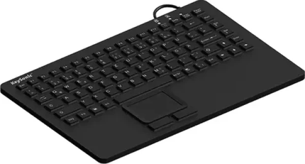 Keysonic KSK-5230 IN černá / Průmyslová klávesnice / Touchpad / IP68 / USB / UK layout (28085)
