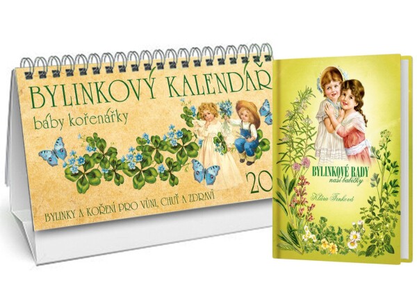 Kalendář 2027 Bylinkový + Bylinkové rady naší babičky - Klára Trnková