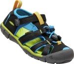 Dětské sandály Keen Seacamp II CNX CHILDREN black/brilliant blue Velikost: 30