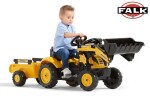 Šlapací traktor 2076M Komastu Pedal backhoe s přívěsem, Falk, W014092